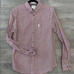 Red Gringham Button down